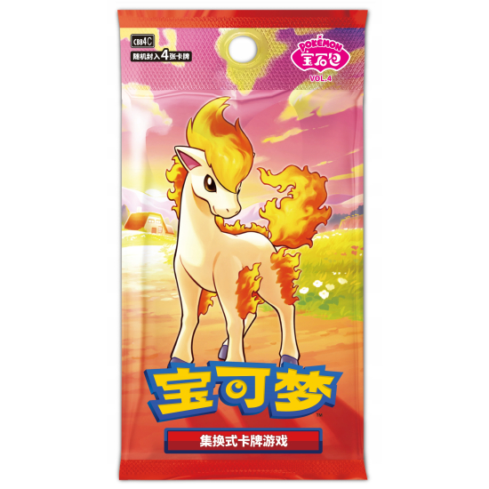 Pokemon TCG: Gem Pack Vol. 4 - Booster Box - CHINA - produkt kolekcjonerski